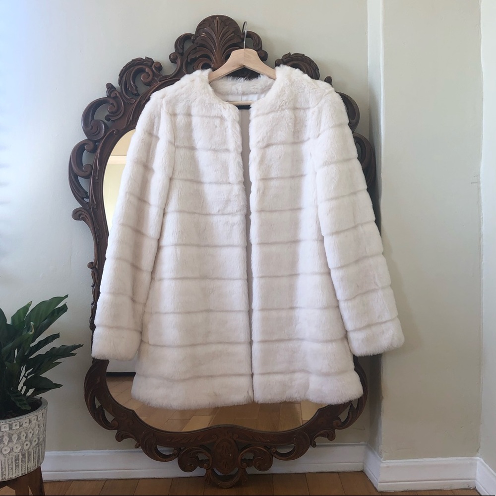 Zara Faux Fur Coat